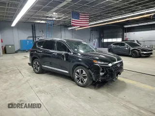 2020 Hyundai Santa Fe SEL with VIN 5NMS3CAA3LH152187, listed as a Copart auction lot 52334415 with 54,744 mi miles and Salvage Title. Bid and sale history available at DreamBid. Image 11.
