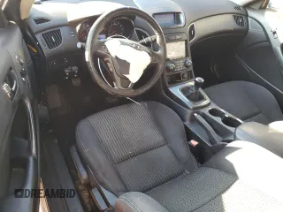 2011 Hyundai Genesis Coupe with VIN KMHHT6KD2BU052167, listed as a Copart auction lot 41340295 with 117,048 mi miles and Salvage title. Bid and sale history available at DreamBid. Image 8.