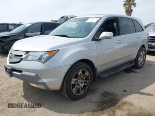 2009 Acura MDX Tech Pkg with VIN 2HNYD28649H519230, listed as a IAAI auction lot 42041236 with 122,975 mi miles. Bid and sale history available at carsss.com. Image 2.