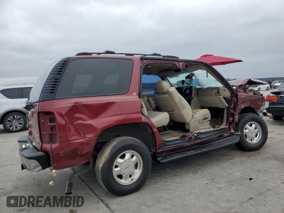 2003 GMC Yukon SLT with VIN 1GKEC13Z33J169798, listed as a Copart auction lot 45046605 with 199,767 mi miles and Salvage Title. Bid and sale history available at carsss.com. Image 3.