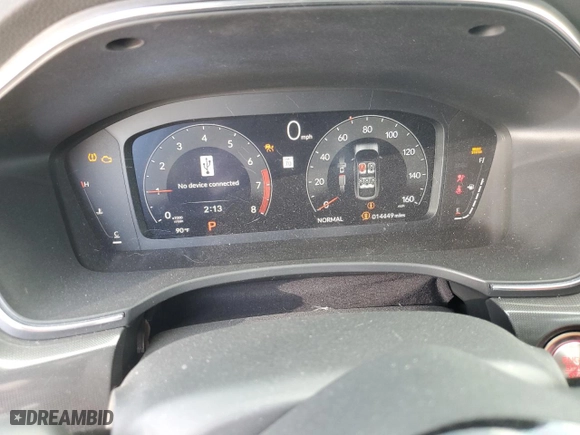 2024 Acura Integra w/A-Spec Package with VIN 19UDE4H32RA024348, listed as a Copart auction lot 48718975 with 14,449 mi miles and Salvage Title. Bid and sale history available at carsss.com. Image 9.