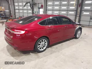 2017 Ford Fusion SE with VIN 3FA6P0HD2HR156040, listed as a IAAI auction lot 41718093 with 48,118 mi miles. Bid and sale history available at carsss.com. Image 4.