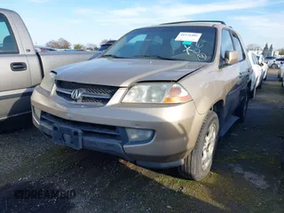 2002 Acura MDX Touring Pkg with VIN 2HNYD18642H516246, listed as a IAAI auction lot 41574486 with 256,108 mi miles. Bid and sale history available at carsss.com. Image 2.
