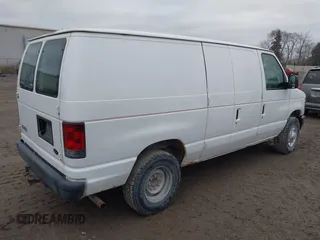 2008 Ford Econoline Cargo Commercial with VIN 1FTNE24W68DB10377, listed as a IAAI auction lot 41110699 with 252,737 mi miles and . Bid and sale history available at carsss.com. Image 4.