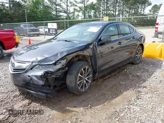 2015 Acura TLX Technology z VIN 19UUB2F56FA001958, wystawiony jako IAAI lot #42104640 z przebiegiem 61 572 mil mil oraz . Historia ofert i sprzedaży dostępna na DreamBid. Obrazek 2.