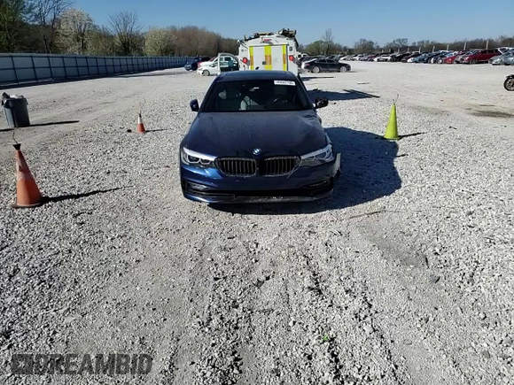 2018 BMW 5 Series 540i with VIN WBAJE5C56JWA93325, listed as a Copart auction lot 49583795 with Not Provided miles and Salvage Title. Bid and sale history available at carsss.com. Image 11.