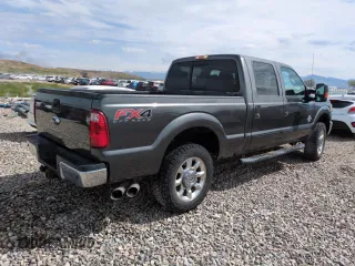 2015 Ford F-350 Platinum with VIN 1FT8W3BT3FEA11466, listed as a Copart auction lot 54264375 with 111,525 mi miles and Salvage Title. Bid and sale history available at DreamBid. Image 3.