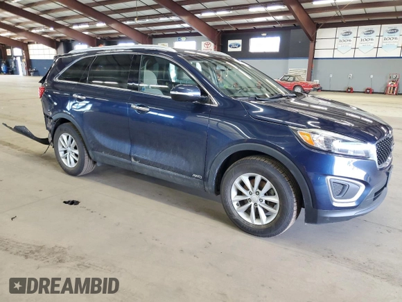 2018 Kia Sorento LX with VIN 5XYPGDA35JG352125, listed as a Copart auction lot 49778945 with 96,332 mi miles and Salvage Title. Bid and sale history available at carsss.com. Image 4.