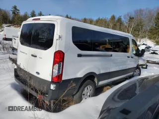 2023 Ford Transit Passenger XL with VIN 1FBAX2YG6PKA86544, listed as a Copart auction lot 43318865 with 37,236 mi miles and Clean Title. Bid and sale history available at carsss.com. Image 3.