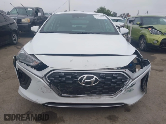 2022 Hyundai Ioniq Blue with VIN KMHC65LC7NU280672, listed as a IAAI auction lot 42432826 with 11,486 mi miles and . Bid and sale history available at DreamBid. Image 13.