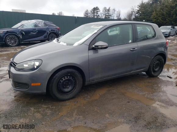 2013 Volkswagen Golf w/Conv & Sunroof with VIN WVWBB7AJ0DW119981, listed as a Copart auction lot 45089665 with 50,188 mi miles and Salvage Title. Bid and sale history available at carsss.com. Image 1.
