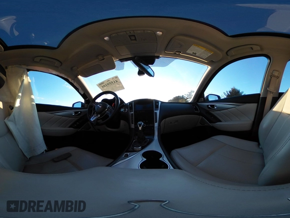 2021 Infiniti Q50 Luxe z VIN JN1EV7BR1MM755462, wystawiony jako IAAI lot #41559105 z przebiegiem 56 016 mil mil oraz . Historia ofert i sprzedaży dostępna na DreamBid. Obrazek 18.