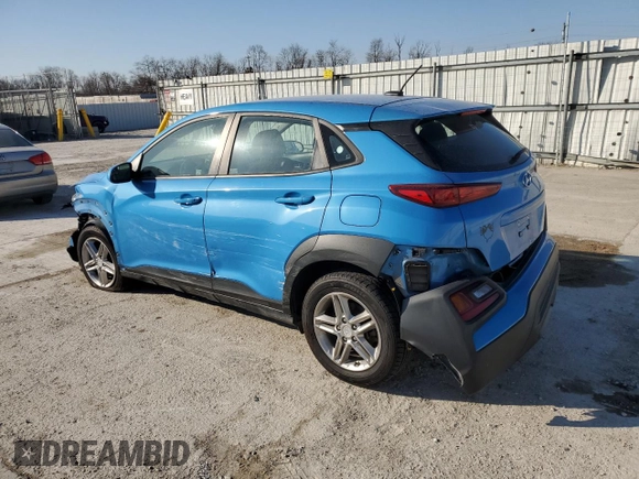 2019 Hyundai Kona SE with VIN KM8K1CAA7KU297886, listed as a Copart auction lot 48063155 with 105,208 mi miles and Salvage Title. Bid and sale history available at carsss.com. Image 2.