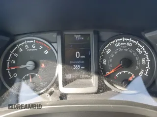 2022 Toyota Tacoma SR with VIN 3TYRZ5CN2NT020227, listed as a Copart auction lot 46265055 with 23,878 mi miles and Salvage title. Bid and sale history available at DreamBid. Image 9.