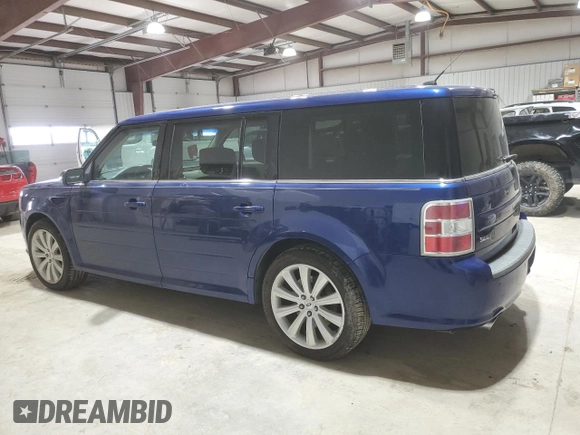 2013 Ford Flex SEL with VIN 2FMHK6C83DBD21774, listed as a Copart auction lot 45515415 with 111,186 mi miles and Salvage Title. Bid and sale history available at carsss.com. Image 2.