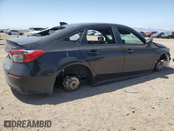 2023 Honda Civic Sport z VIN 2HGFE2F53PH558023, wystawiony jako Copart lot #54541695 z przebiegiem Nie podano mil oraz Szkoda całkowita • Salvage title. Historia ofert i sprzedaży dostępna na DreamBid. Obrazek 3.