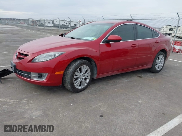 2009 Mazda 6 i Touring with VIN 1YVHP82A395M31297, listed as a IAAI auction lot 41542444 with 154,098 mi miles and . Bid and sale history available at carsss.com. Image 2.