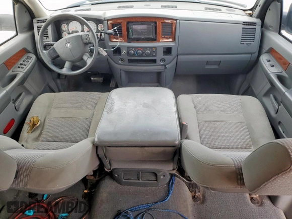 2006 Dodge 2500 SLT with VIN 3D7KR29C86G199316, listed as a Copart auction lot 57789465 with 288,758 mi miles and Salvage title. Bid and sale history available at DreamBid. Image 8.