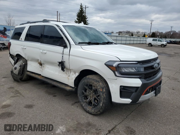 2022 Ford Expedition Timberline z VIN 1FMJU1RT2NEA36743, wystawiony jako Copart lot #51973445 z przebiegiem 54 538 mil mil oraz Szkoda całkowita • Salvage title. Historia ofert i sprzedaży dostępna na DreamBid. Obrazek 4.