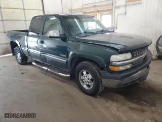 2002 Chevrolet Silverado 1500 LT with VIN 2GCEK19T021193048, listed as a Copart auction lot 53823315 with 243,287 mi miles and Clean Title. Bid and sale history available at carsss.com. Image 4.