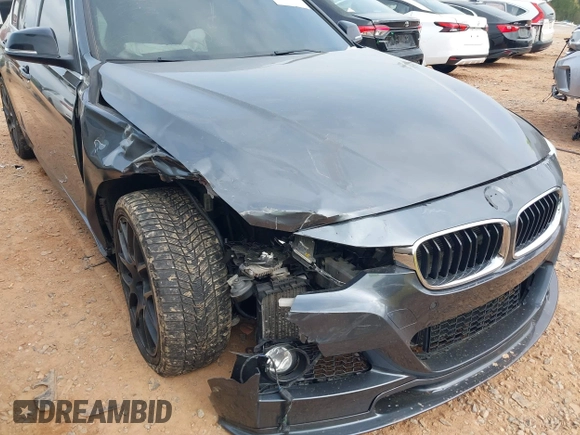 2015 BMW 3 Series 335i xDrive with VIN WBA3B9G56FNR94448, listed as a IAAI auction lot 41948101 with 134,414 mi miles and . Bid and sale history available at carsss.com. Image 6.