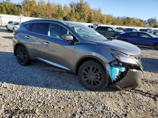 2023 Nissan Murano Platinum with VIN 5N1AZ2DJXPC130641, listed as a Copart auction lot 81681404 with 16,767 mi miles and Salvage Title. Bid and sale history available at carsss.com. Image 4.