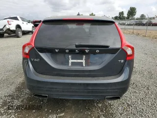 2015 Volvo V60 T5 Drive-E Premier with VIN YV140MEKXF1259241, listed as a Copart auction lot 66890004 with 117,600 mi miles and Salvage Title. Bid and sale history available at carsss.com. Image 6.