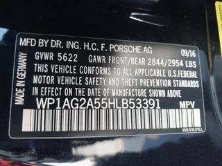 2017 Porsche Macan GTS с VIN WP1AG2A55HLB53391, выставлен на аукционе IAAI как лот 42238946 с пробегом 51 656 миль миль и . История ставок и продаж доступна на DreamBid. Изображение 9.