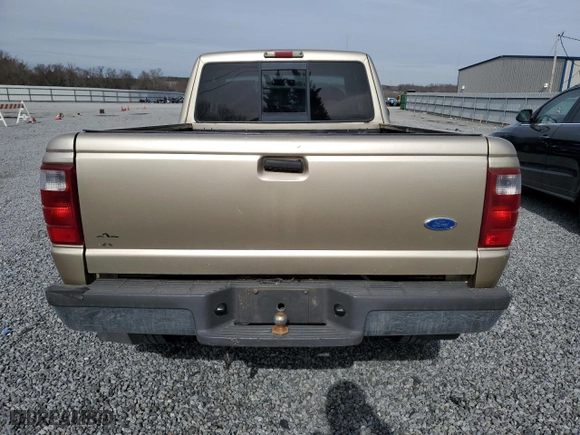 2001 Ford Ranger XL Fleet with VIN 1FTZR15E61TA05923, listed as a Copart auction lot 45688345 with 182,535 mi miles and Clean Title. Bid and sale history available at carsss.com. Image 6.