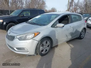 2016 Kia Forte 5-Door LX with VIN KNAFK5A82G5586927, listed as a IAAI auction lot 41396353 with 168,625 mi miles. Bid and sale history available at carsss.com. Image 2.