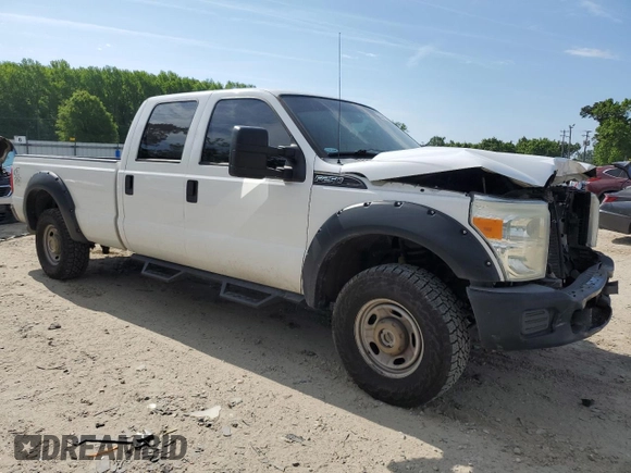 2015 Ford F-250 Lariat with VIN 1FT7W2B68FEA83036, listed as a Copart auction lot 55028095 with 92,926 mi miles and Salvage title. Bid and sale history available at DreamBid. Image 4.