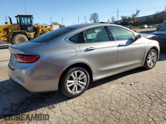 2016 Chrysler 200 LX with VIN 1C3CCCFB3GN195477, listed as a Copart auction lot 81224444 with 102,906 mi miles and Salvage Title. Bid and sale history available at carsss.com. Image 3.