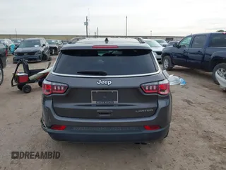 2019 Jeep Compass Limited with VIN 3C4NJCCBXKT676205, listed as a IAAI auction lot 41328757 with 83,446 mi miles. Bid and sale history available at carsss.com. Image 16.