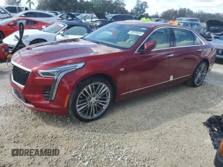2019 Cadillac CT6 Platinum AWD with VIN 1G6KV5RJ6KU144153, listed as a Copart auction lot 76791024 with 32,818 mi miles and Non repairable. Bid and sale history available at DreamBid. Image 1.