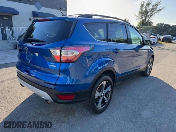 2017 Ford Escape SE with VIN 1FMCU0GD2HUA19806, listed as a Copart auction lot 54800235 with 97,697 mi miles and Salvage Title. Bid and sale history available at carsss.com. Image 3.