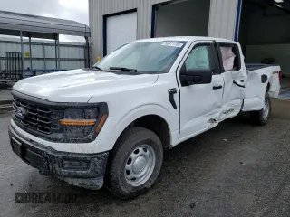 2024 Ford F-150 XL с VIN 1FTFW1L51RKE26285, выставлен на аукционе Copart как лот 50971705 с пробегом 4 800 миль миль и Списание • Salvage title. История ставок и продаж доступна на DreamBid. Изображение 1.