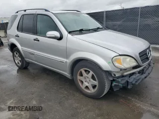 2003 Mercedes-Benz M-Class 3.2L with VIN 4JGAB54EX3A383294, listed as a Copart auction lot 88241985 with 163,244 mi miles and Salvage Title. Bid and sale history available at carsss.com. Image 4.