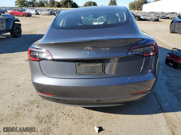 2023 Tesla Model 3 with VIN 5YJ3E1EA6PF541233, listed as a Copart auction lot 41648025 with 19,925 mi miles and Salvage Title. Bid and sale history available at carsss.com. Image 6.