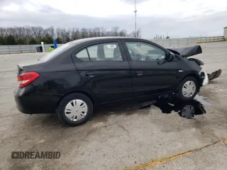 2020 Mitsubishi Mirage ES with VIN ML32F3FJ9LHF12652, listed as a Copart auction lot 53478045 with 64,844 mi miles and Salvage title. Bid and sale history available at DreamBid. Image 3.