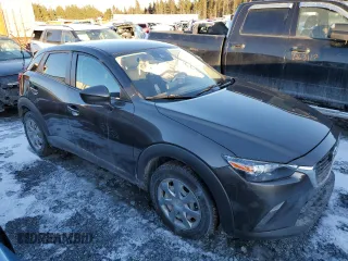 2018 Mazda CX-3 Sport with VIN JM1DKDB7XJ0311367, listed as a Copart auction lot 46154815 with 68,083 mi miles and Salvage Title. Bid and sale history available at DreamBid. Image 4.