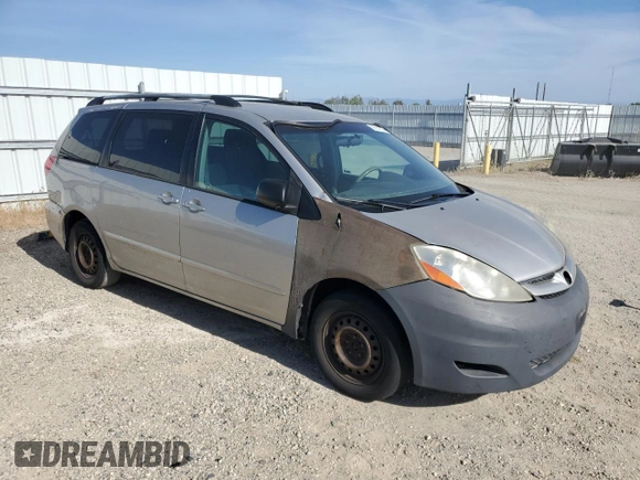 2007 Toyota Sienna CE with VIN 5TDZK23C17S019327, listed as a Copart auction lot 56514785 with 299,685 mi miles and Clean Title. Bid and sale history available at DreamBid. Image 4.