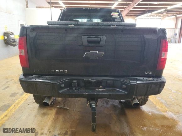 2008 Chevrolet Silverado 1500 LTZ with VIN 3GCEK13M88G113769, listed as a Copart auction lot 47800795 with 0 mi miles and Salvage Title. Bid and sale history available at carsss.com. Image 6.