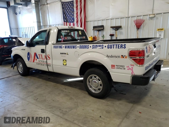 2013 Ford F-150 XL with VIN 1FTNF1CF1DKE94311, listed as a Copart auction lot 84009434 with 0 mi miles and Non Repairable. Bid and sale history available at carsss.com. Image 2.
