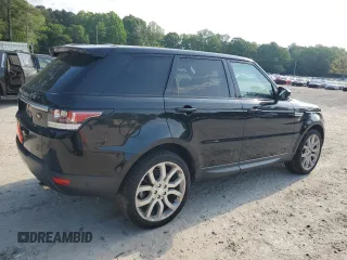 2015 Land Rover Range Rover Sport HSE with VIN SALWR2VF6FA602003, listed as a Copart auction lot 54185415 with 166,861 mi miles and Clean Title. Bid and sale history available at DreamBid. Image 3.