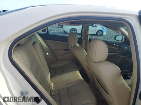 2005 Acura TSX with VIN JH4CL96805C035440, listed as a Copart auction lot 62578085 with 197,120 mi miles and Salvage title. Bid and sale history available at DreamBid. Image 10.