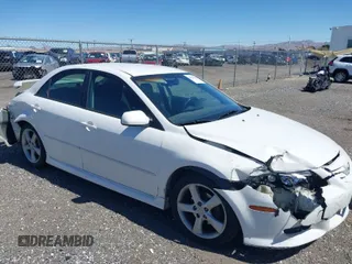 2005 Mazda 6 Sport with VIN 1YVHP80C855M40754, listed as a IAAI auction lot 41820859 with 216,945 mi miles and . Bid and sale history available at DreamBid. Image 1.