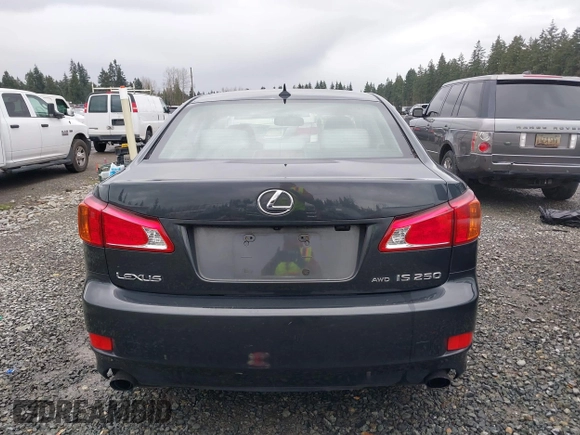 2010 Lexus IS 250 with VIN JTHCF5C25A5036971, listed as a IAAI auction lot 41861183 with 82,253 mi miles and . Bid and sale history available at carsss.com. Image 16.
