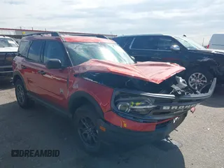 2023 Ford Bronco Sport Big Bend with VIN 3FMCR9B69PRD82043, listed as a IAAI auction lot 39546141 with Not provided miles and . Bid and sale history available at DreamBid. Image 1.