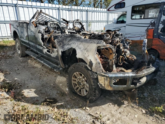 2019 Ford F-350 XL with VIN 1FT8X3BT0KEC00955, listed as a Copart auction lot 75266654 with Not provided miles and Non repairable. Bid and sale history available at DreamBid. Image 4.