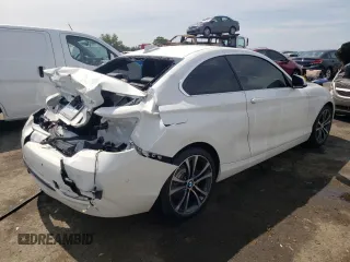 2019 BMW 2 Series 230i xDrive with VIN WBA2J3C50K7D27538, listed as a Copart auction lot 65215523 with 26,910 mi miles. Bid and sale history available at carsss.com. Image 3.